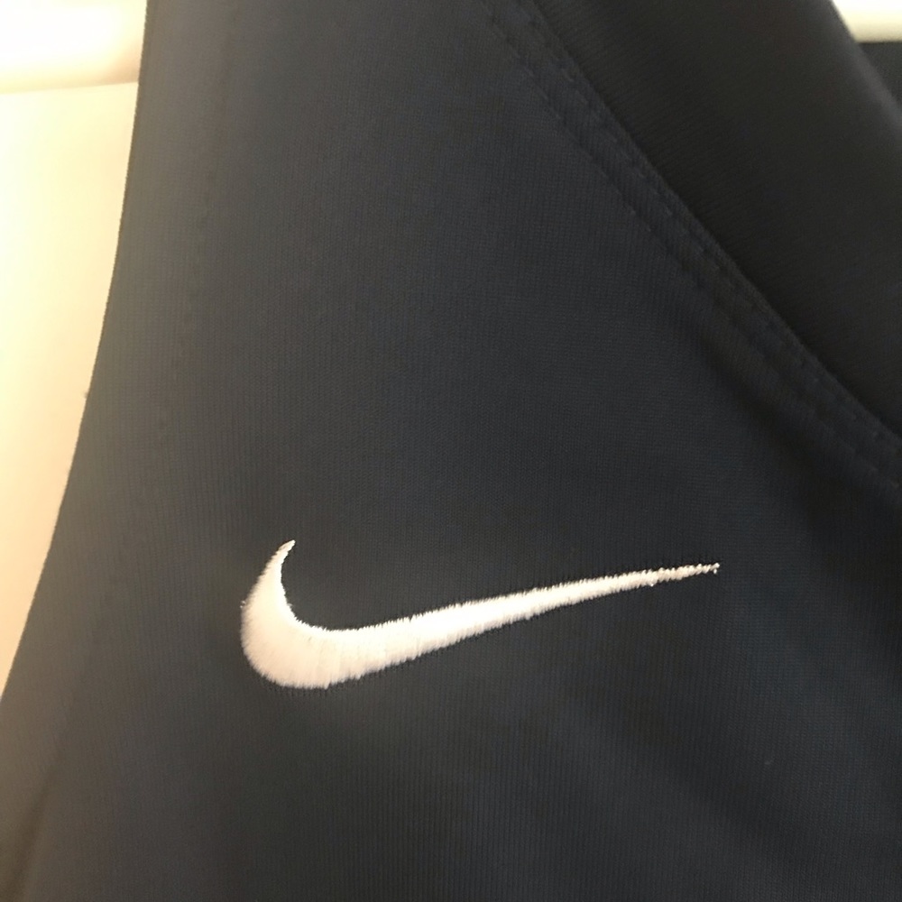 Nike Dri-Fit Navy/White Racerback Tank - Picture 3 of 4